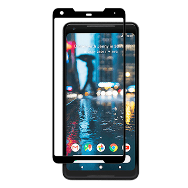 Uolo Shield 3D Tempered Glass (Case Friendly), Google Pixel 2 XL